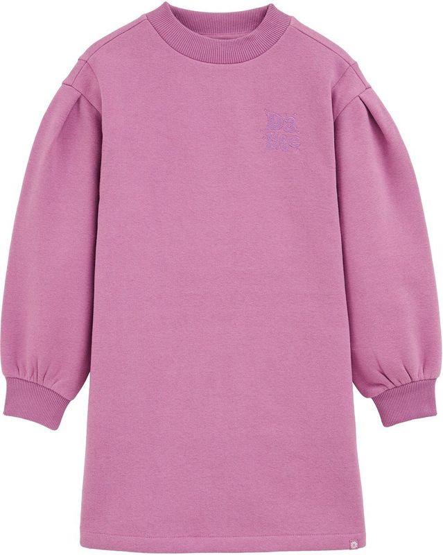 WE Fashion - Jurk - Jersey - Lange Mouwen - Borduursels