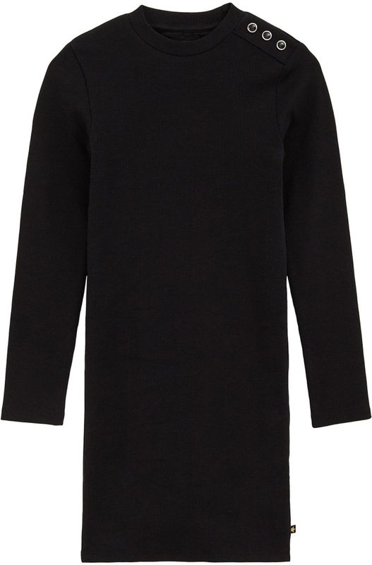 WE Fashion - Jerseyjurk - Slim Fit - Ronde Hals - Lange Mouwen - Ribstof