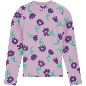 WE Fashion - Shirt - Jade Groen - Lange Mouw - Bloemenprint