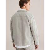 WE Fashion - Boxy Fit Overshirt - Denim - Heren