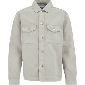 WE Fashion - Boxy Fit Overshirt - Denim - Heren