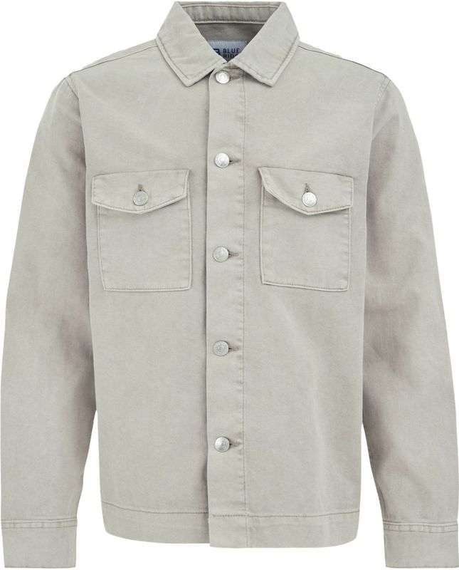 WE Fashion - Boxy Fit Overshirt - Denim - Heren