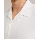 WE Fashion - Casual Overhemd - Wit - Regular Fit - Korte Mouwen