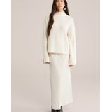 WE STUDIO - Gebreide Trui - Ecru - Wol