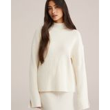 WE STUDIO - Gebreide Trui - Ecru - Wol