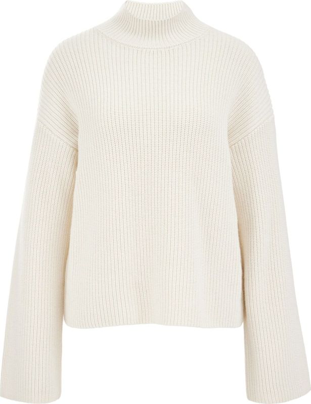 WE STUDIO - Gebreide Trui - Ecru - Wol
