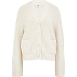 WE Studio - Dames gebreid vest - Gebroken wit - Regular fit