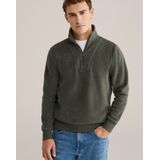 WE Fashion - Regular Fit - Coltrui - Zeegroen