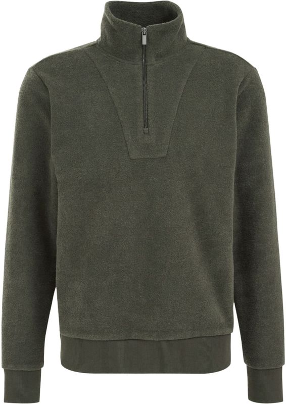 WE Fashion - Regular Fit - Coltrui - Zeegroen