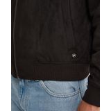 WE Fashion - Suede Bomberjack - Zwart - Jacks