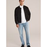 WE Fashion - Suede Bomberjack - Zwart - Jacks