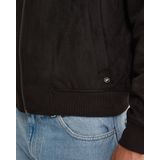 WE Fashion - Suede Bomberjack - Zwart - Jacks