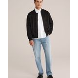 WE Fashion - Suede Bomberjack - Zwart - Jacks