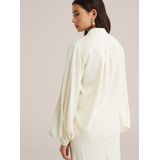 WE Fashion - Blouse 'Studio' - Natuurwit - Klassieke Blouse