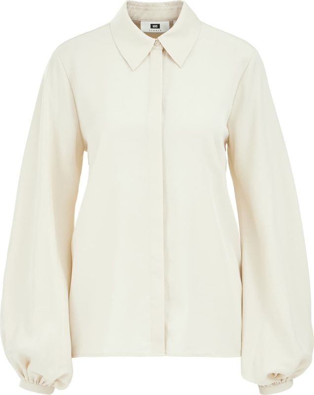 WE Fashion - Blouse 'Studio' - Natuurwit - Klassieke Blouse
