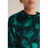WE Fashion - Fleece Pyjama - Jongens - Met Print