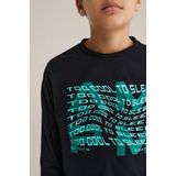 WE Fashion - Pyjamatop - Lange Mouwen - Ronde Hals - Voor Jongens