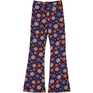 WE Fashion - Flared Broek - Paars