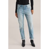 Blue Ridge - Dames mid rise tapered jeans - Lichtblauw - Katoen