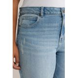WE Fashion - Curve Tapered - Jeans - Lichtblauw - Denim
