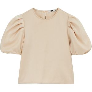 WE Fashion Meisjes top met pofmouwen