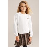 WE Fashion - Sweatjurk - Gebroken Wit - Regular Fit