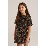 WE Fashion - Pailletten Top - Korte Mouwen - Ronde Hals