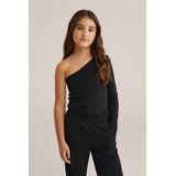 WE Fashion - Top - Off Shoulder - Lange Mouwen - Glitter