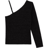 WE Fashion - Top - Off Shoulder - Lange Mouwen - Glitter
