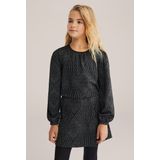 WE Fashion - Jurk - Glinsterende Details - Feestelijk - Voor Kinderen
