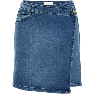 Blue Ridge - Dames Denim Rok - Donkerblauw - Regular Fit - Katoen