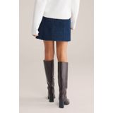 WE Fashion - Denim Rok - Mini Lengte - Regular Fit