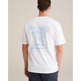 WE Fashion - Heren T-shirt - Relaxed Fit - Met Print