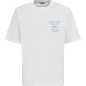WE Fashion - T-shirt - Wit - Relaxed Fit