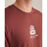 WE Fashion - Dames Relaxed Fit Short - Roestbruin - Viscose