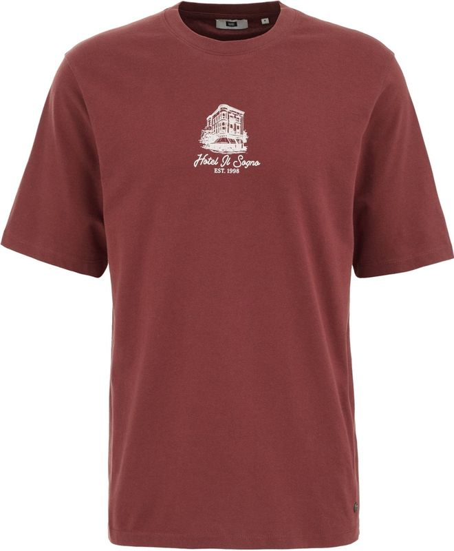 WE Fashion - Dames Relaxed Fit Short - Roestbruin - Viscose