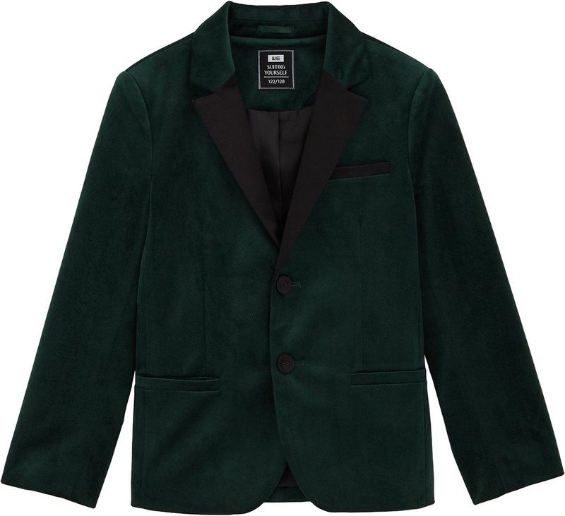 WE Fashion - Velvet Blazer - Jongens - Regular Fit