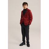 WE Fashion - Velvet Blazer - Jongens - Regular Fit
