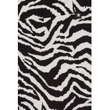 WE Fashion - Korte Broek - Zwart met Wit