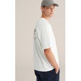 WE Fashion - Heavyweight Loose Fit T-shirt - Heren