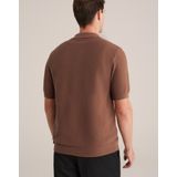 WE Fashion - Regular Fit - Fijngebreide Polo