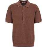 WE Fashion - Regular Fit - Fijngebreide Polo