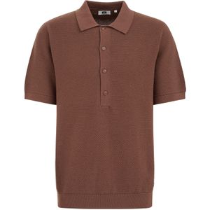 WE Fashion - Regular Fit - Fijngebreide Polo