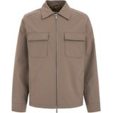 WE Fashion - Regular Fit Jack - Taupe