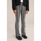WE Fashion - Flared Broek - Zacht - Elastische Tailleband
