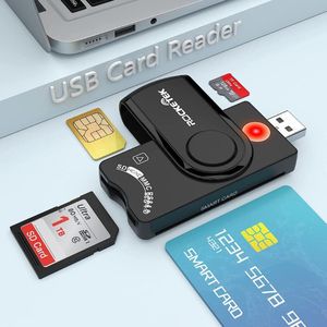 PEAM® SD Kaartlezer - Plug & Play - USB Card Reader - 5 Gigabits P/S