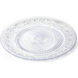 Plasticforte - Onbreekbare Servies Borden - Transparant - Kunststof - Set van 16