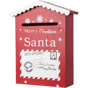 H&S Collection - Brievenbus - Rood - MDF