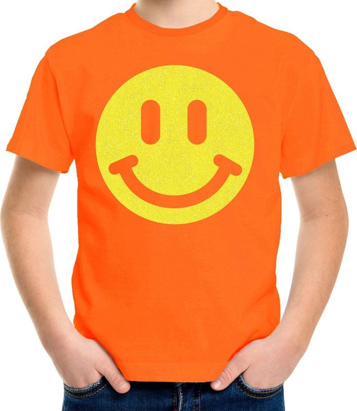 Bellatio Decorations - T-shirt - Oranje - 100% Katoen