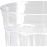 Drinkglazen - Transparant - Glas - Set van 6